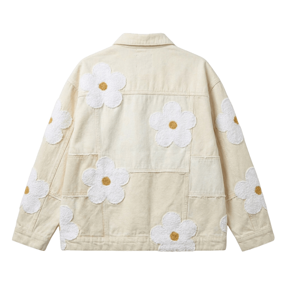 Bloom Patch Denim Jacket