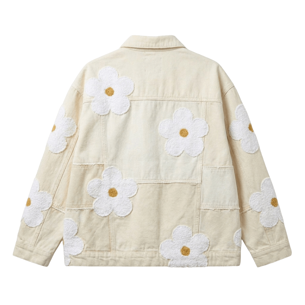 Bloom Patch Denim Jacket