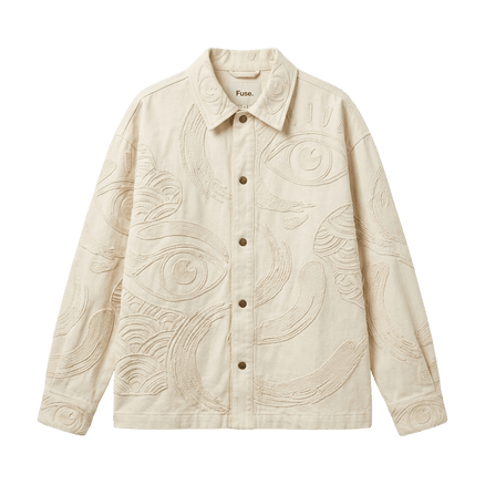 Vision Embroidered Canvas Jacket