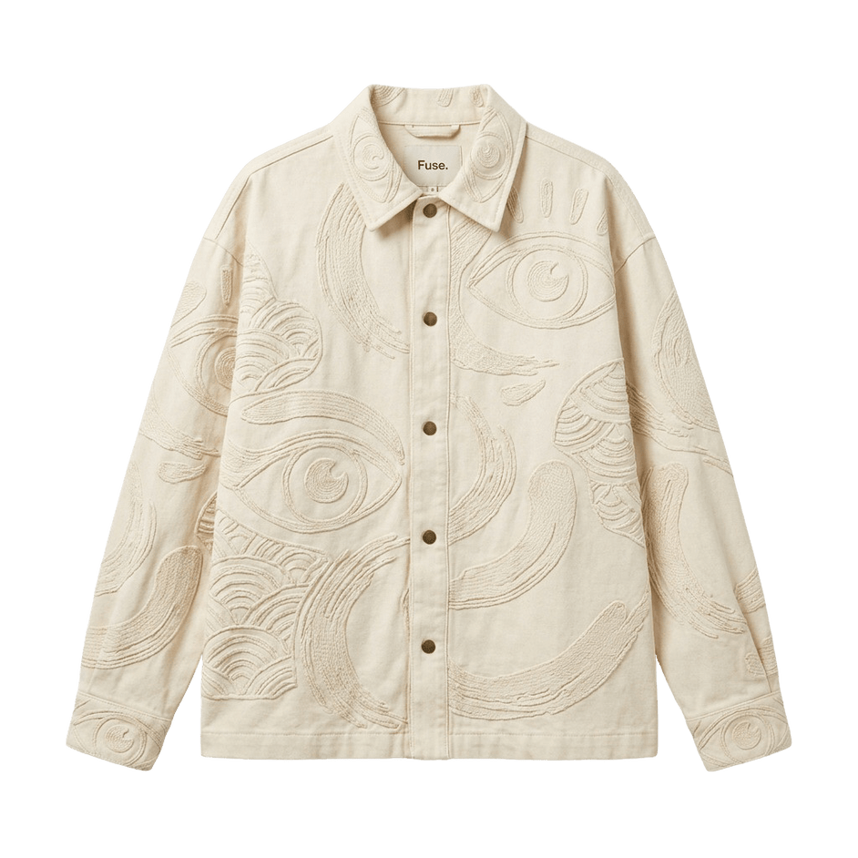 Vision Embroidered Canvas Jacket