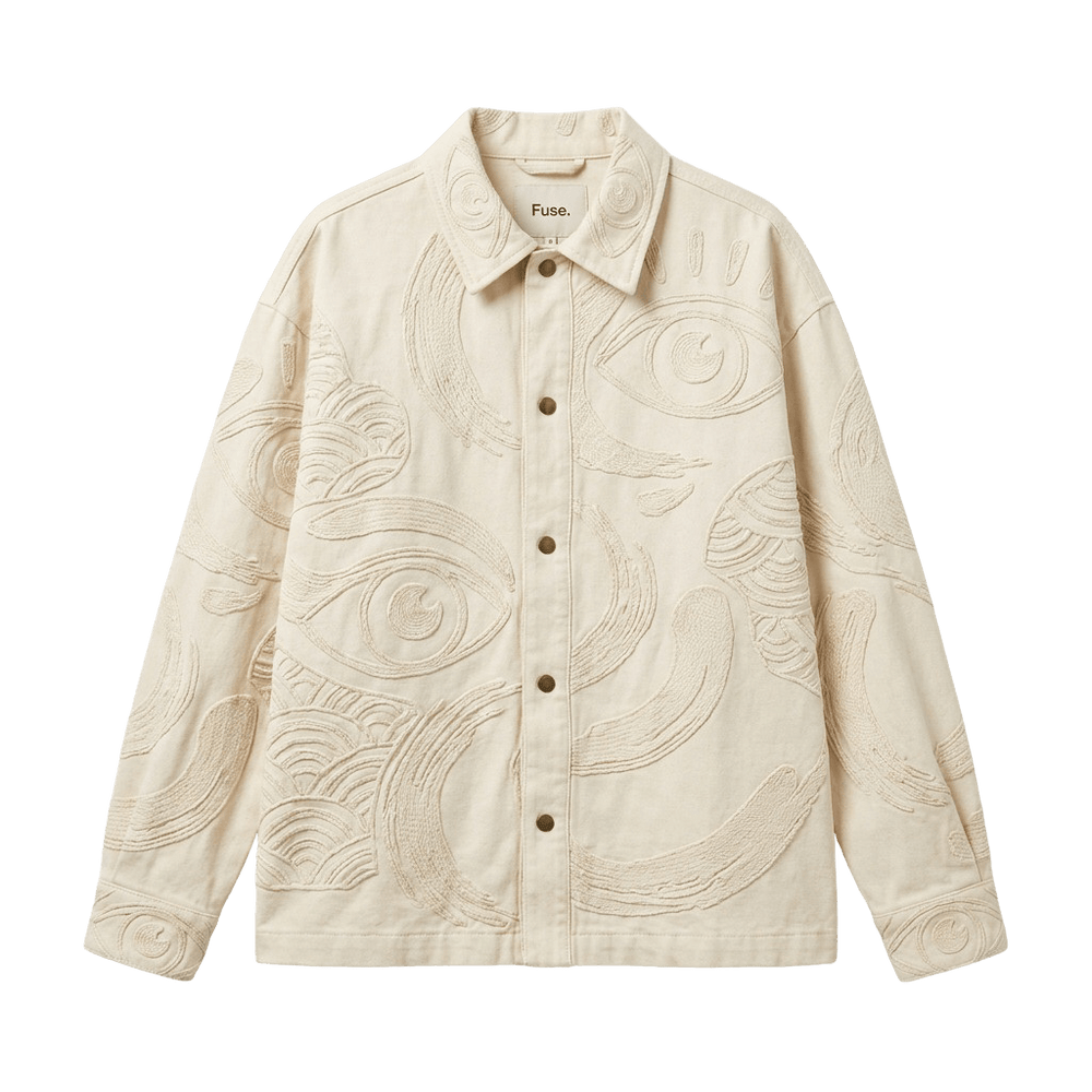 Vision Embroidered Canvas Jacket