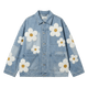 Bloom Patch Denim Jacket