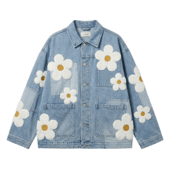 Bloom Patch Denim Jacket