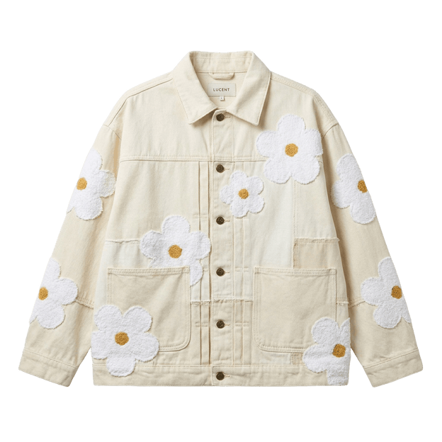 Bloom Patch Denim Jacket