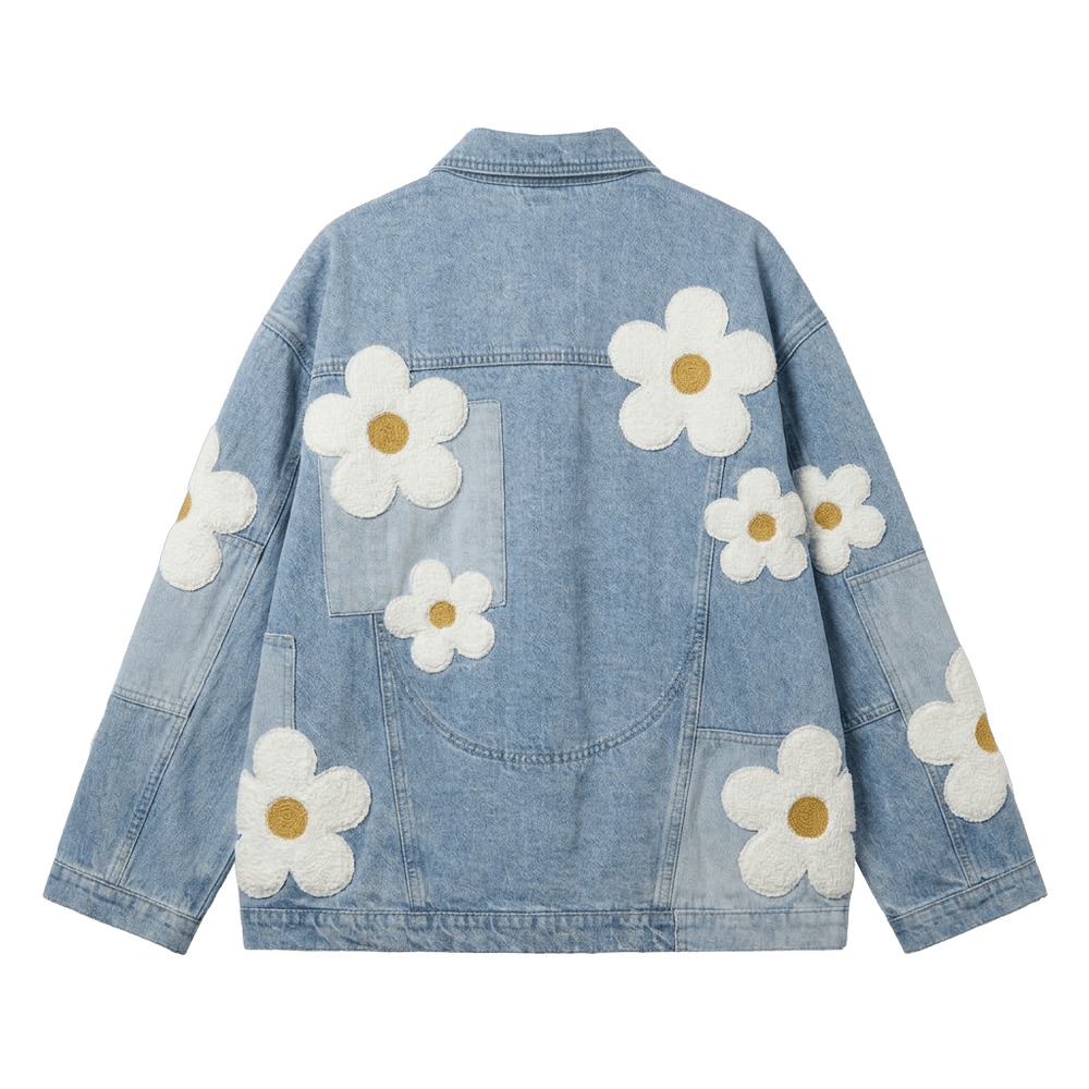 Bloom Patch Denim Jacket