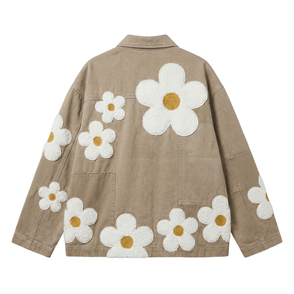 Bloom Patch Denim Jacket