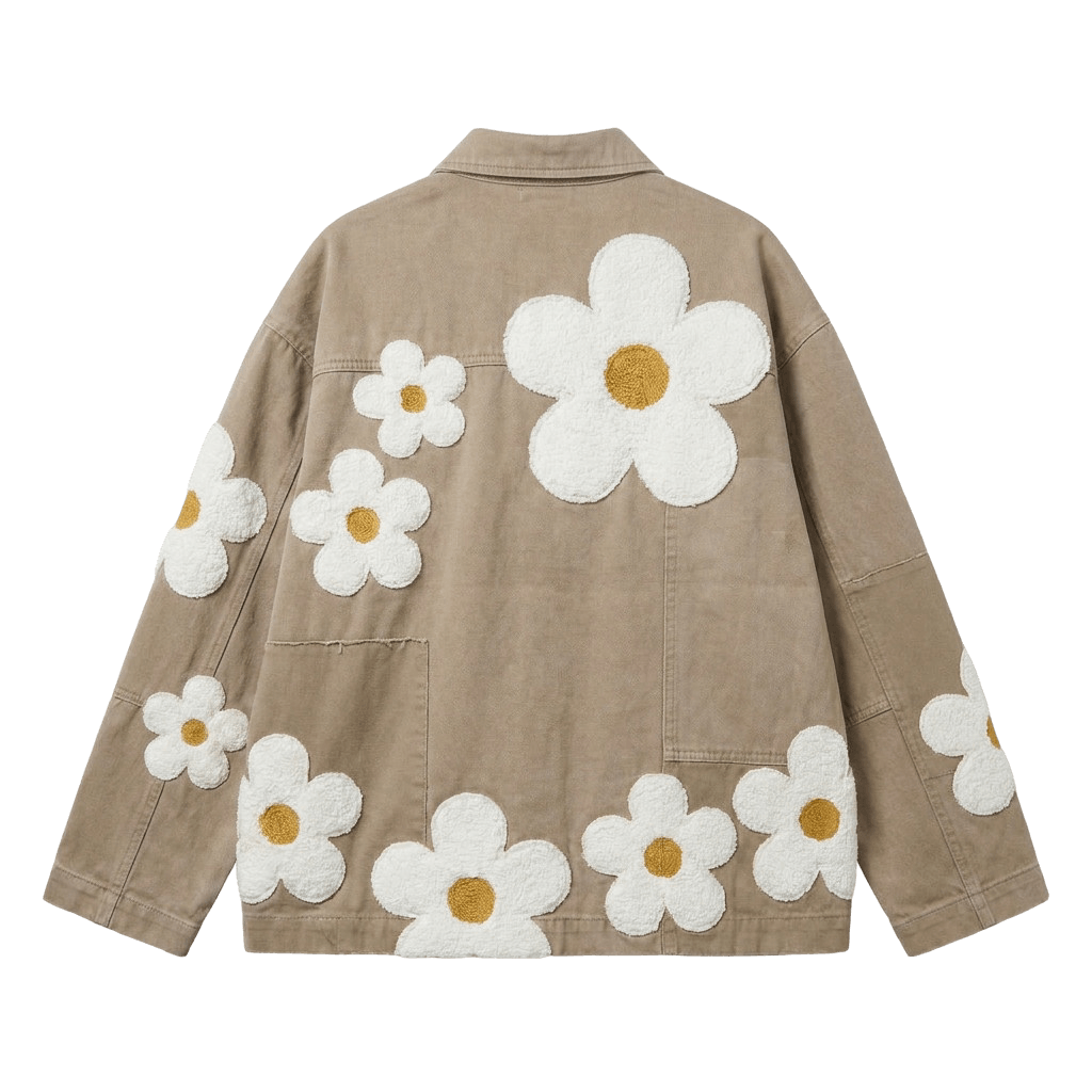 Bloom Patch Denim Jacket