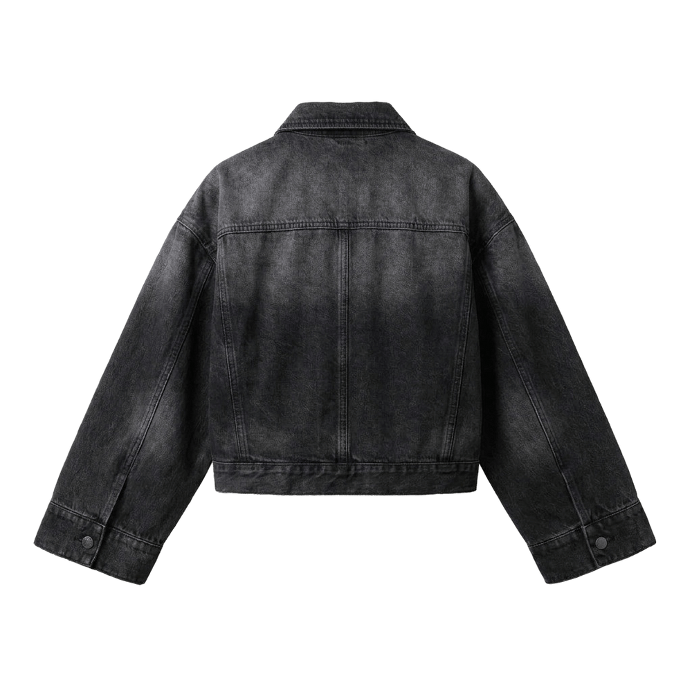 Aero Crop Denim Jacket