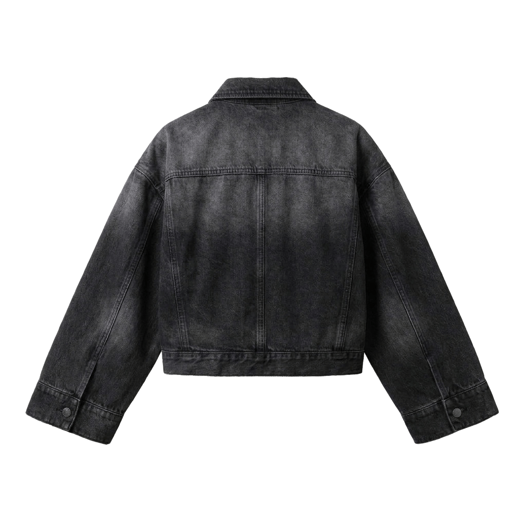 Aero Crop Denim Jacket