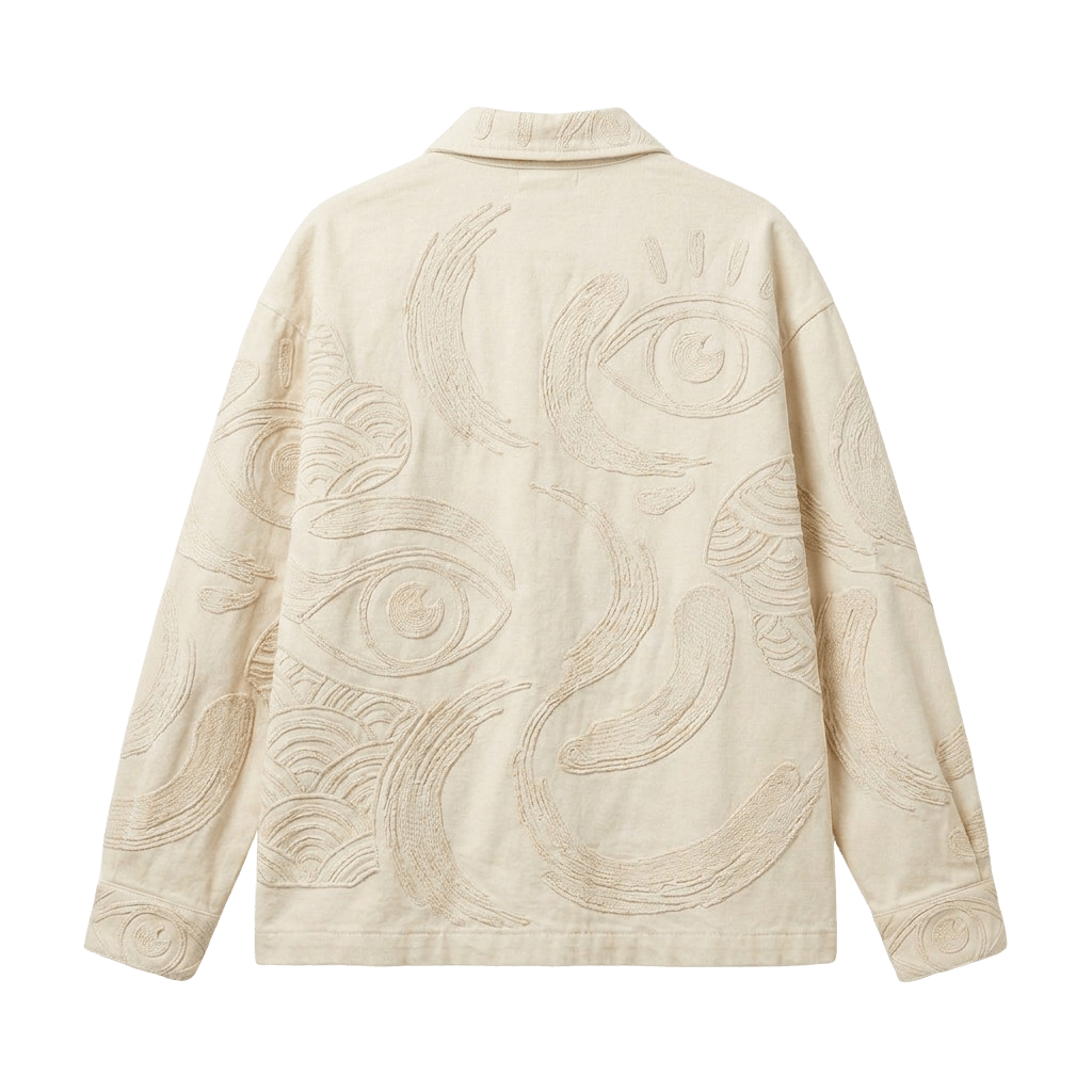 Vision Embroidered Canvas Jacket