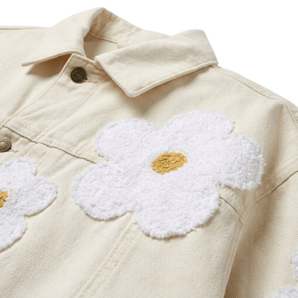 Bloom Patch Denim Jacket