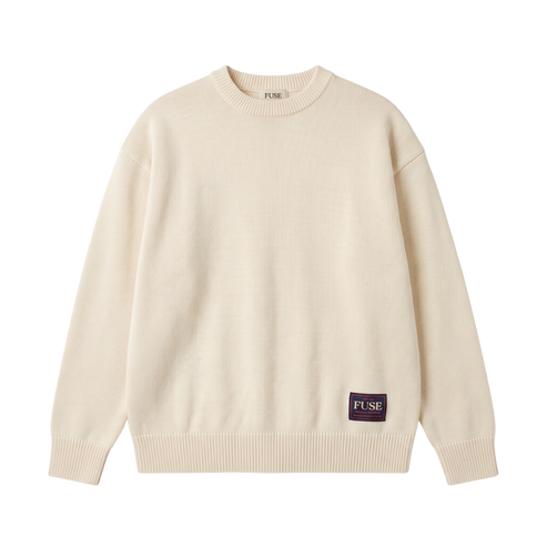 Essential Cotton Knit Sweater
