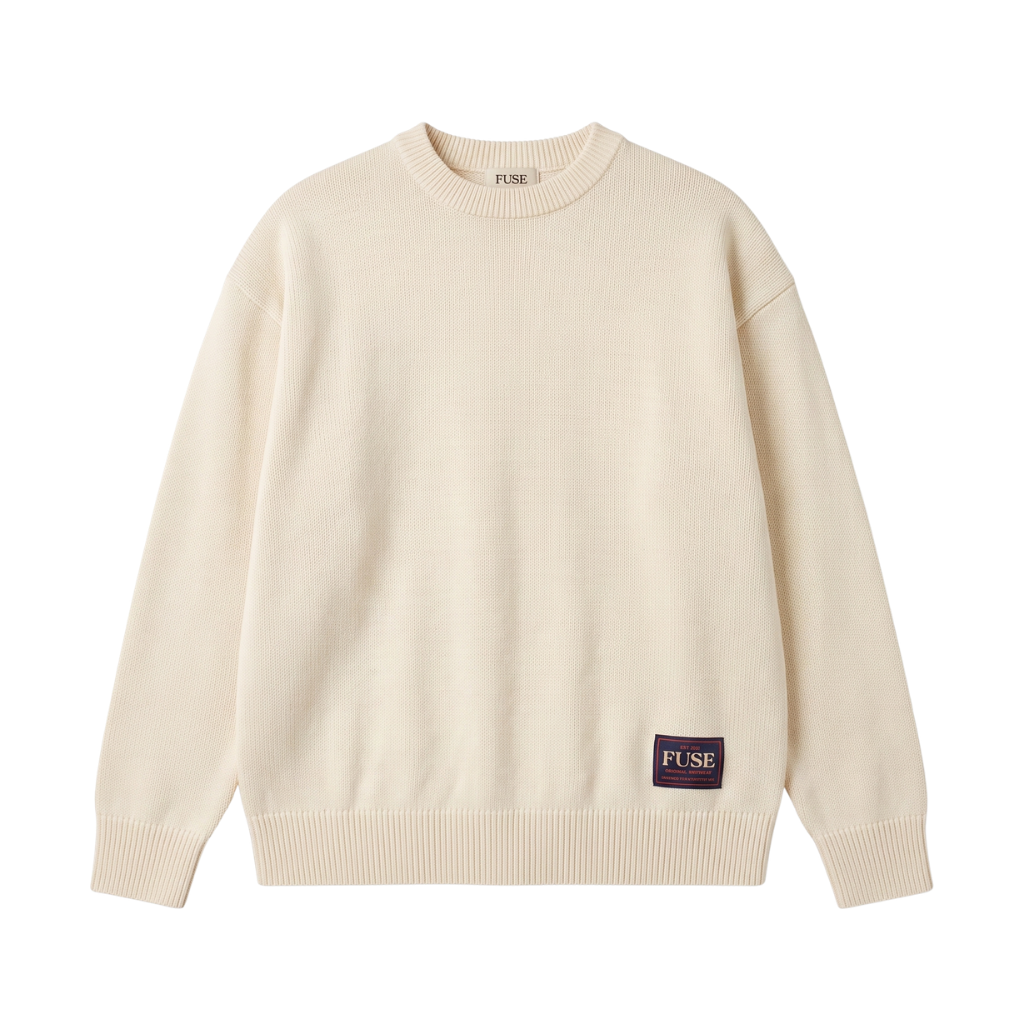 Essential Cotton Knit Sweater
