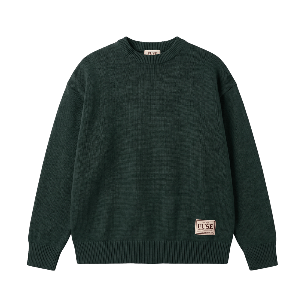 Essential Cotton Knit Sweater