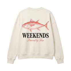 Sweat-shirt oversize graphique