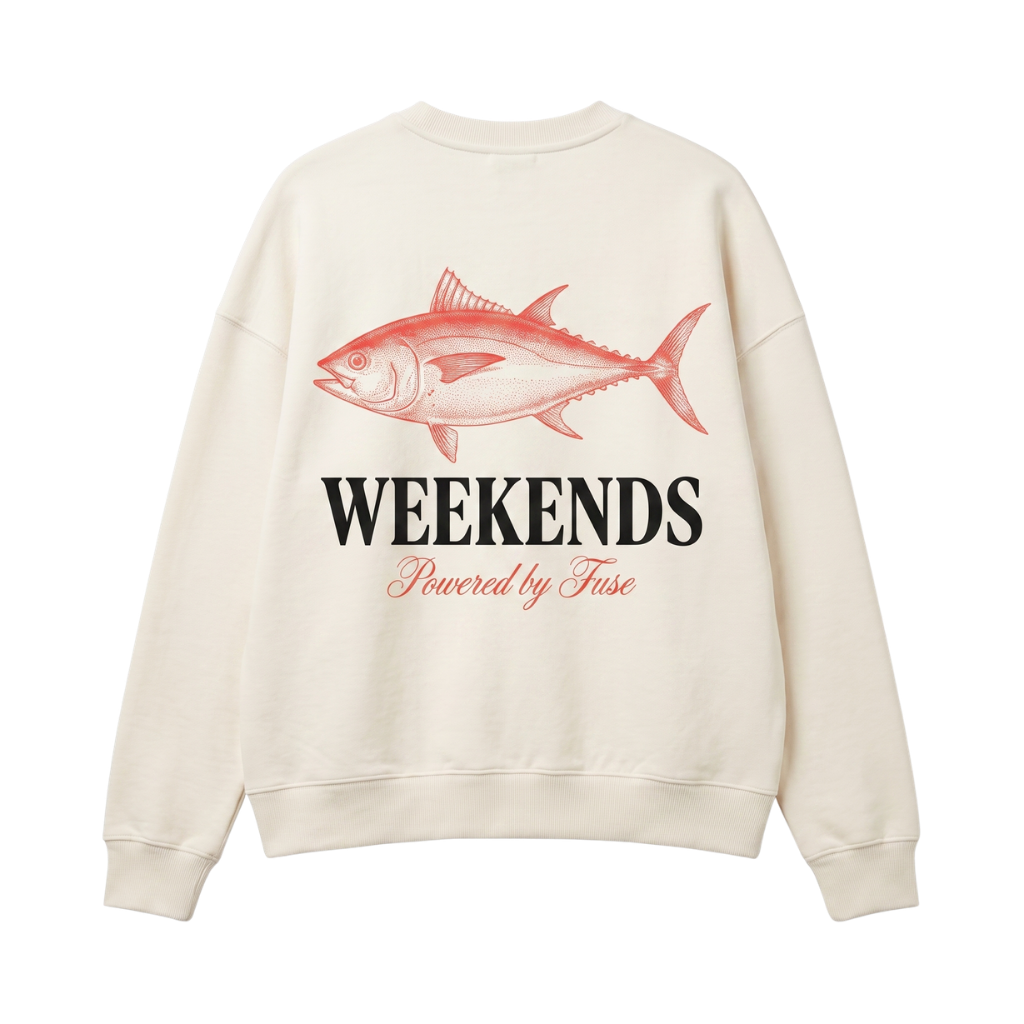 Sweat-shirt oversize graphique