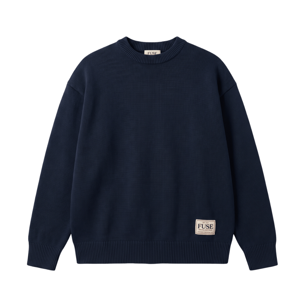 Essential Cotton Knit Sweater