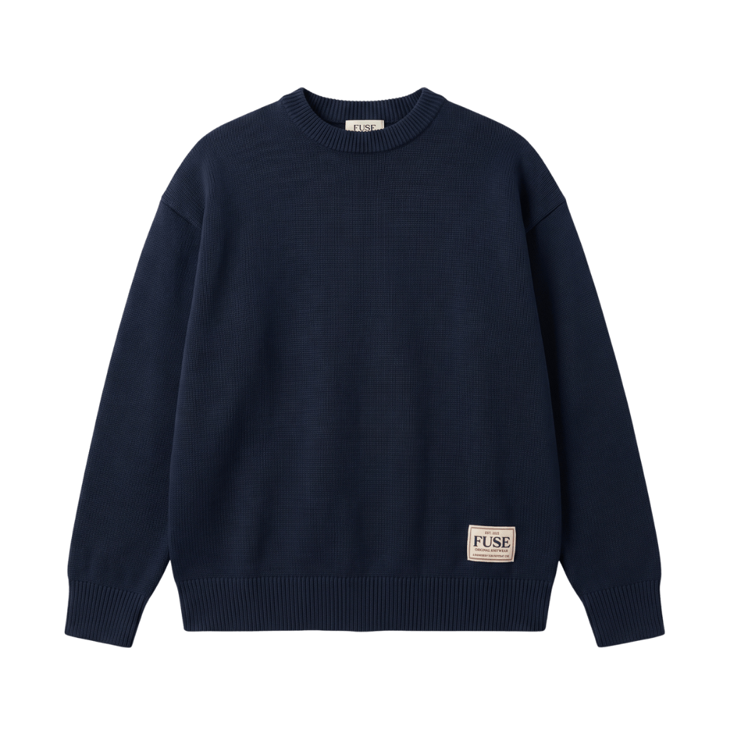 Essential Cotton Knit Sweater